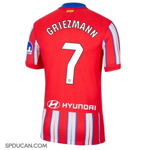 Muški Nogometni Dres Atletico Madrid Antoine Griezmann #7 Domaci 2024-25 Kratak Rukav